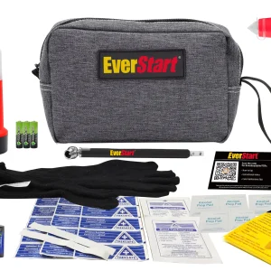 32-Piece Emergency Roadside Assistance Set with First Aid,
